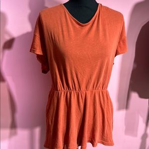 Free People Romper With Back Tie